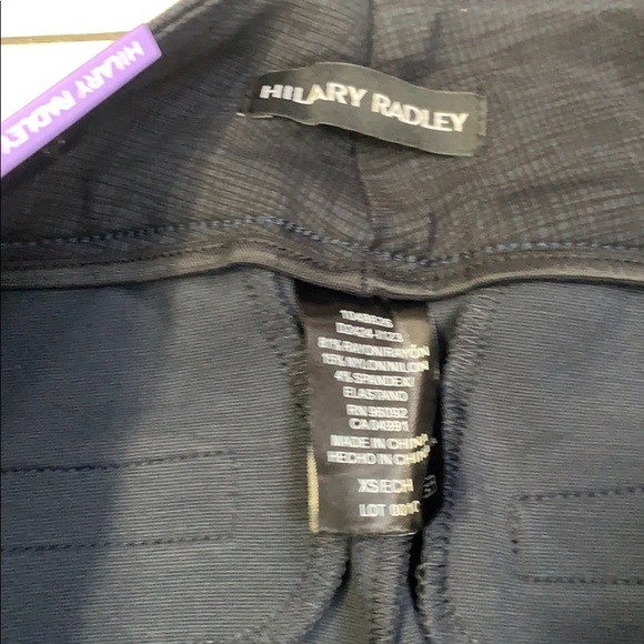 New! Blue Black Womens Business Casual Work Pants - Picture 5 of 9